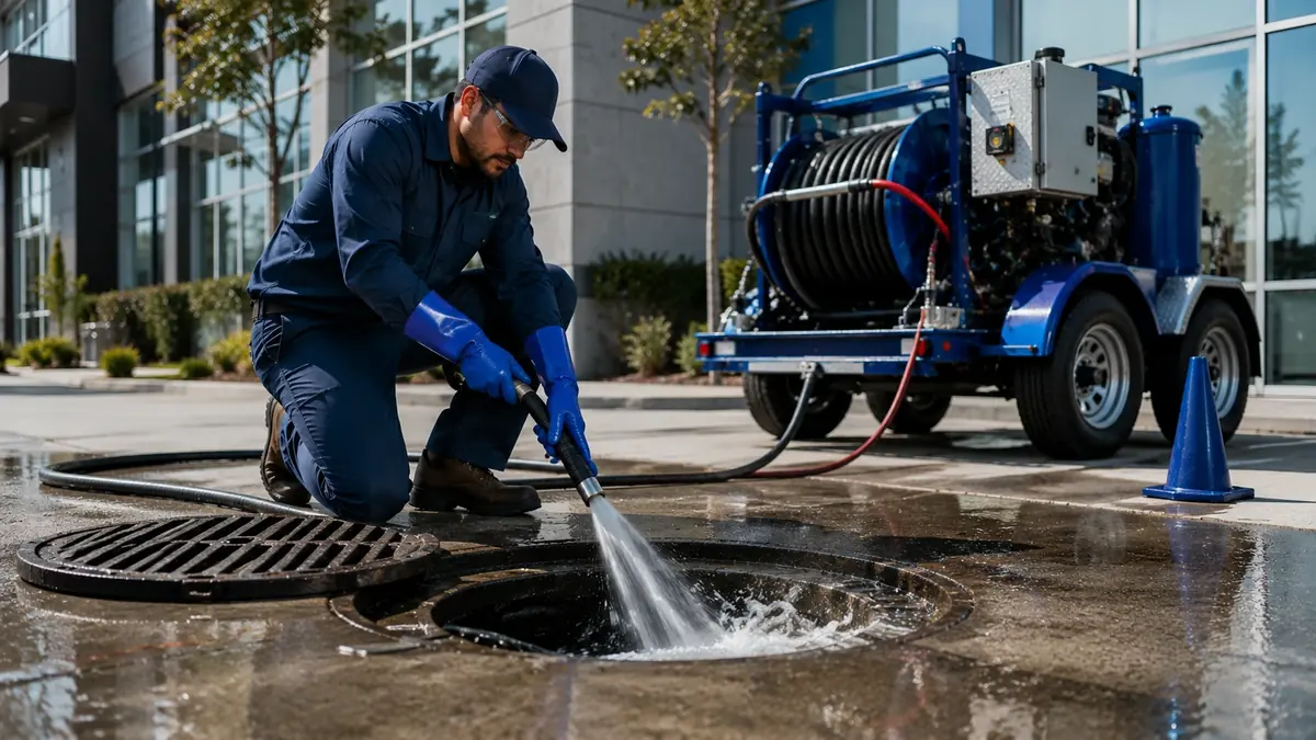 Commercial Hydro Jet Drain Cleaning in Frazier Park