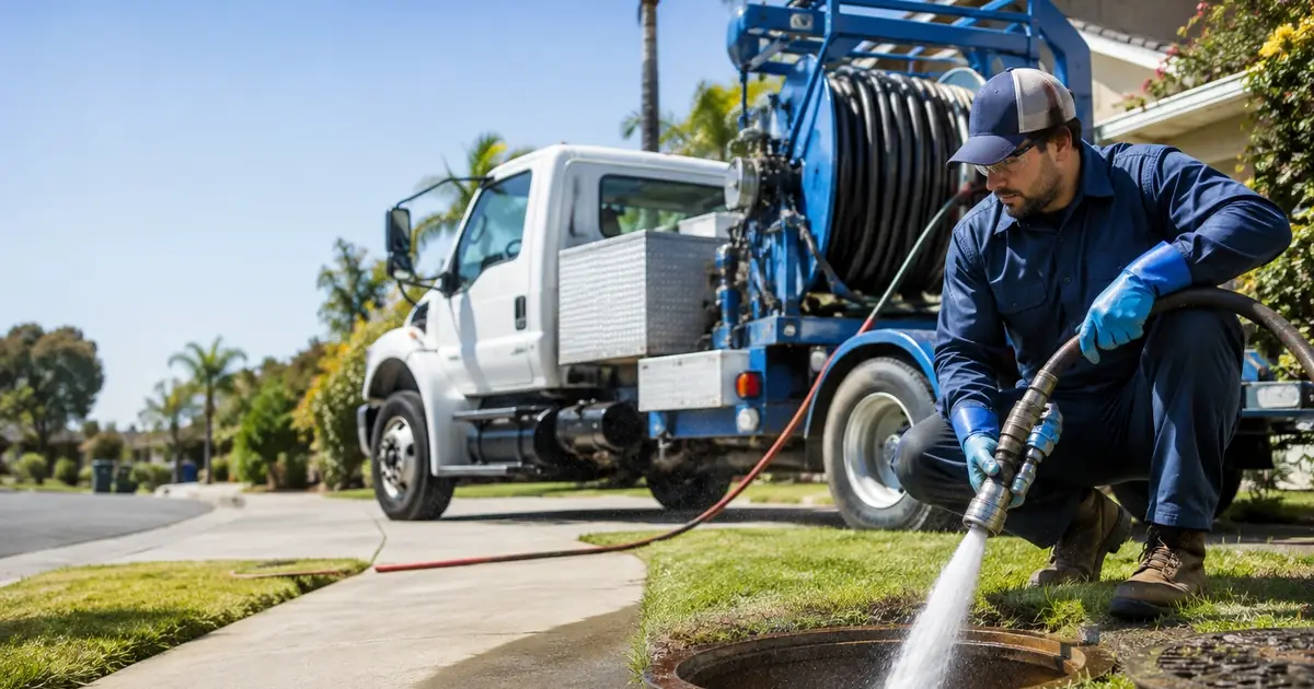 Hydro jet sewer cleaning Frazier Park