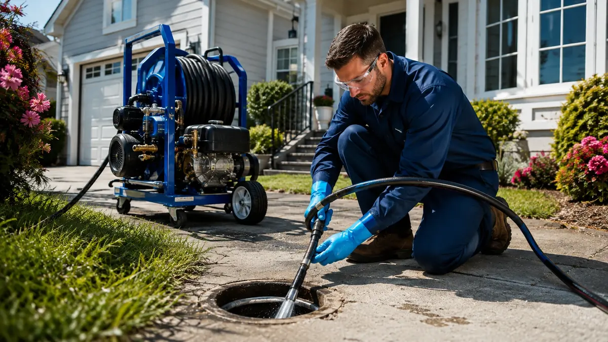 Residential Hydro Jet Drain Cleaning in Frazier Park